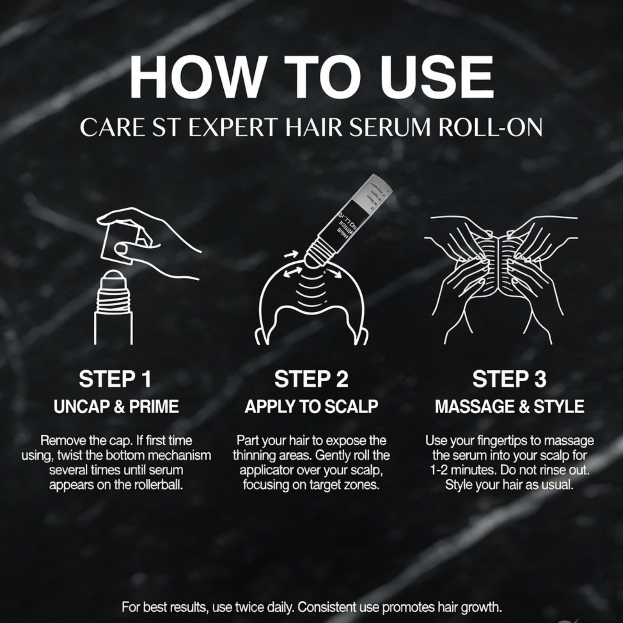 Expert Hair Growth Serum Roll-On